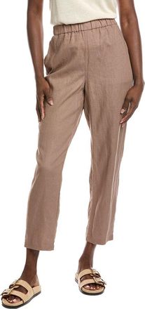 Eileen Fisher Eileen Fisher High Waisted Tapered Ankle Linen Pant