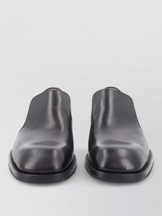 Christophe Lemaire leather derby shoes