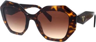 Prada Zonnebril met bruine lenzen - Dames - Zonnebrillen - Bruin - 53 MM - Accessoires