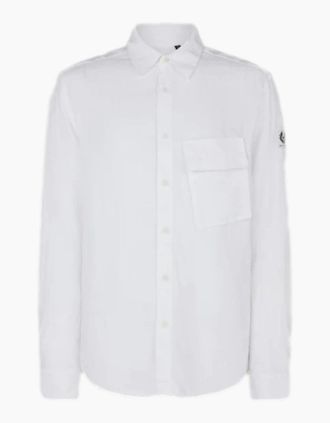 Belstaff Mens Belstaff Scale Shirt White - Size: 42/Regular