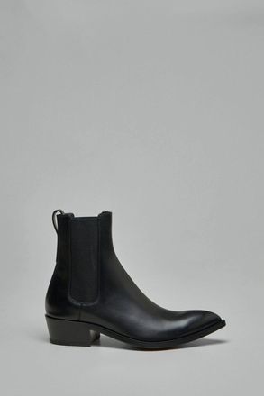 Tom Ford Burnished Leather Chelsea Boot