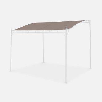 Sweeek Roof Cover For Pergola Brestum in Brown