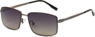 Generic Square Frame Men and For Women Polarized Sunglasses Outdoor Fishing Driver Driving Glasses (Color : B, Size : Medium) 2026