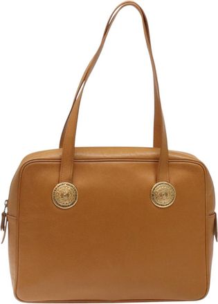 Saint Laurent Brown Leather Shoulder Bag (Pre-Owned)