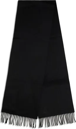 Max Mara Womens Black Cashmere Scarf