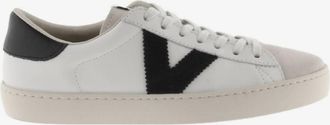 Victoria Womens Berlin Piel & Serraj Shoes In White/black