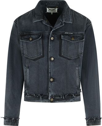 Maison Margiela zwart katoenen jasje