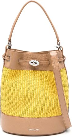 Zanellato Borsa a secchiello Monda - Giallo