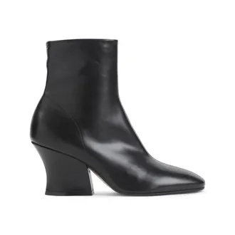 Jil Sander Black Solid Boots