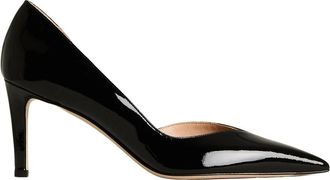 Kiton Schoenen, Dames, Zwart, 39 EU, Leer, P pumps van lakleer