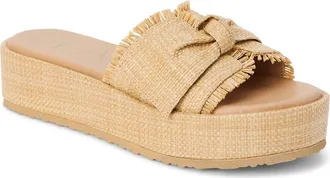 Matisse Footwear Sunda Platform Slide Sandal in Tan at Nordstrom, Size 10