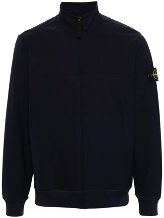 Stone Island Jack met rits - Blauw