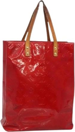 Louis Vuitton Tweedehands leren Louis Vuitton tassen - Dames - Vintage Shopper - Rood - ONE Size - Vintage