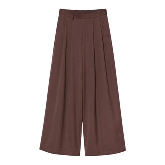 Pomandere Broeken, Dames, Bruin, L, Katoen, Wijde broek