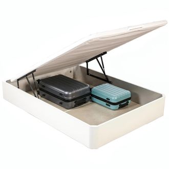 What The Sleep Canap&eacute; abatible env&iacute;o, montaje y retirada inc, madera, Blanco, 80x190