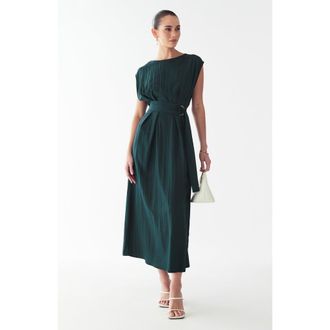 Willa Yana Midi in Midnight Emerald at Nordstrom, Size 4