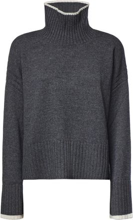 Pinko Coltruien - Dames - Coltruien - Grijs - M - Truien & Vesten