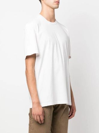 Golden Goose Mens Embroidered-Logo Short-Sleeved T-Shirt Ss26 M