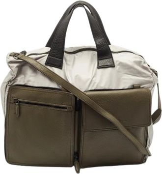 Ferragamo Pre-owned Weekend Bags, male, Green, Size: ONE SIZE Pre-owned Tote Bag