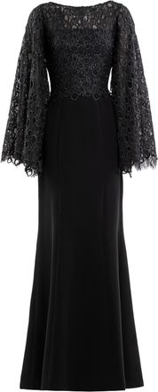 Saiid Kobeisy Long Guipurre Dress