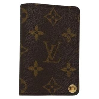 Louis Vuitton Pre-owned Wallets, unisex, Brown, Size: ONE SIZE Pre-owned Canvas Wallet
