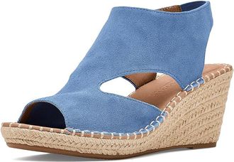 Gentle Souls Cody Womens Shoes Denim Blue Suede : 8.5 M, Leather