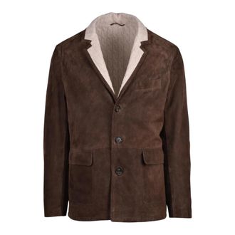 Eleventy Hombre, Chaquetas, Marr&oacute;n, Talla: L