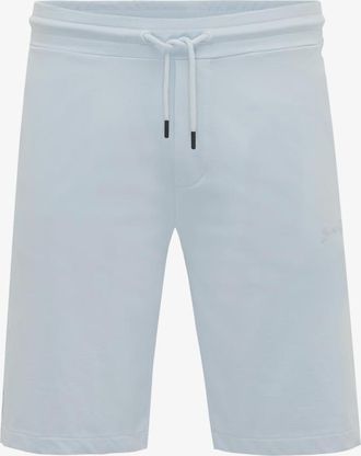 Genti Stretch Korte Broek | Lichtblauw