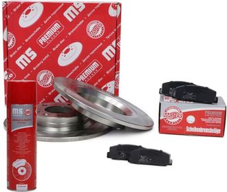 OEM Juego De Discos Y Pastillas De Freno Trasero Mazda 323 F 201003020