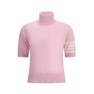 Thom Browne Donna, Maglie, Rosa, M, new