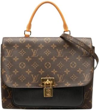 Louis Vuitton Pre-owned Handbags, female, Brown, Size: ONE SIZE Pre-owned Vintage Handbag