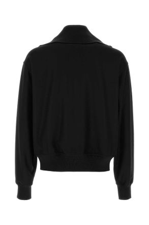 Jil Sander Mens Black Wool Cardigan Lana Maglieria