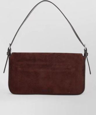 Staud leather clutch bag