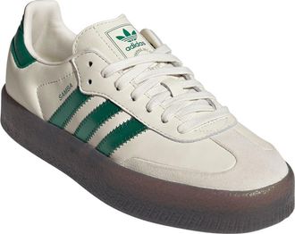adidas Sambae Sneaker in Cream/Bold Green/Green at Nordstrom, Size 10.5