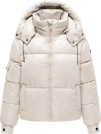 Marikoo dames winterjas Glimini met afneembare capuchon