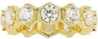 Glaze Jewelry 14K Plated Cz Ring