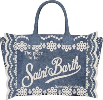 MC2 Saint Barth Mujer, Bolsos, Azul, Talla: ONE Size