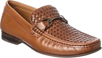Donald J Pliner Dannie Woven Leather Loafer