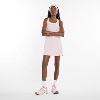 New Balance Mujer Gabby Thomas Signature Collection Tournament Dress en Rosa, Poly Knit, Talla XL