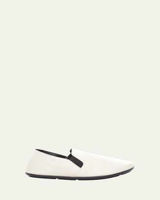 The Row Vincit Lambskin Ballerina Flats