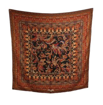 Ferragamo SALVATORE FERRAGAMO Womens 715556 Print Silk Scarf