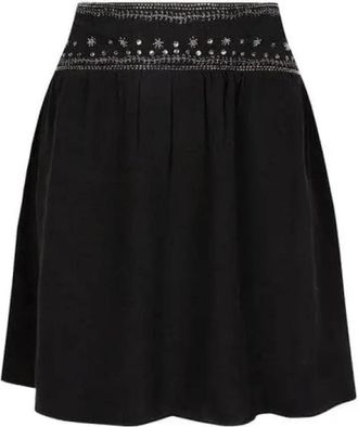 Dante6 Bohemian Skirt - Dames - Korte rokken - Zwart - S - Rokken