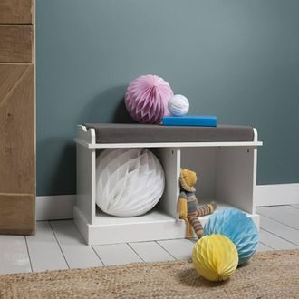 N&ouml;a & Nani Stockholm Storage Bench in White