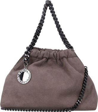 Stella McCartney Taupe Falabella Mini Shoulder Bag