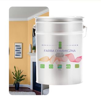 OEM Pintura Cer&aacute;mica Para Paredes, Lavable, Arenosa, 10 L, Resistente A Las Manchas