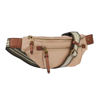 Camel Active Bauchtasche CAMEL ACTIVE Bari, Damen, Gr. B/H/T: 33cm x 13cm x 7cm, beige (natur), Nylon, kontrastfarbene Details, Taschen Bauchtasche, aus hochwertig