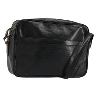 Louis Vuitton Pre-owned Vintage Cross Body Bag - Dames - Pre-owned - Zwart - Maat: ONE Size Leer