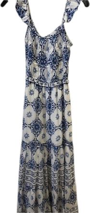 Bell Womens Goldie Maxi Dress In Blue Tile