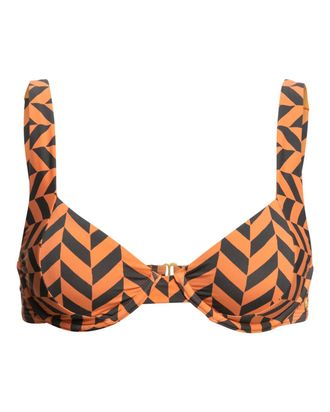 Billabong B&uuml;gel-Bikini-Top BILLABONG Cross Step Emma, Damen, Gr. S, Cup B, bunt (brick), Obermaterial: 78% Nylon, 22% Elasthan;, Bikini-Oberteile B&uuml;gel-Bikini-T