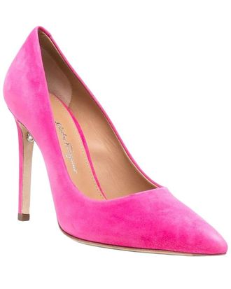 Ferragamo 100mm Pointed Leather Pump